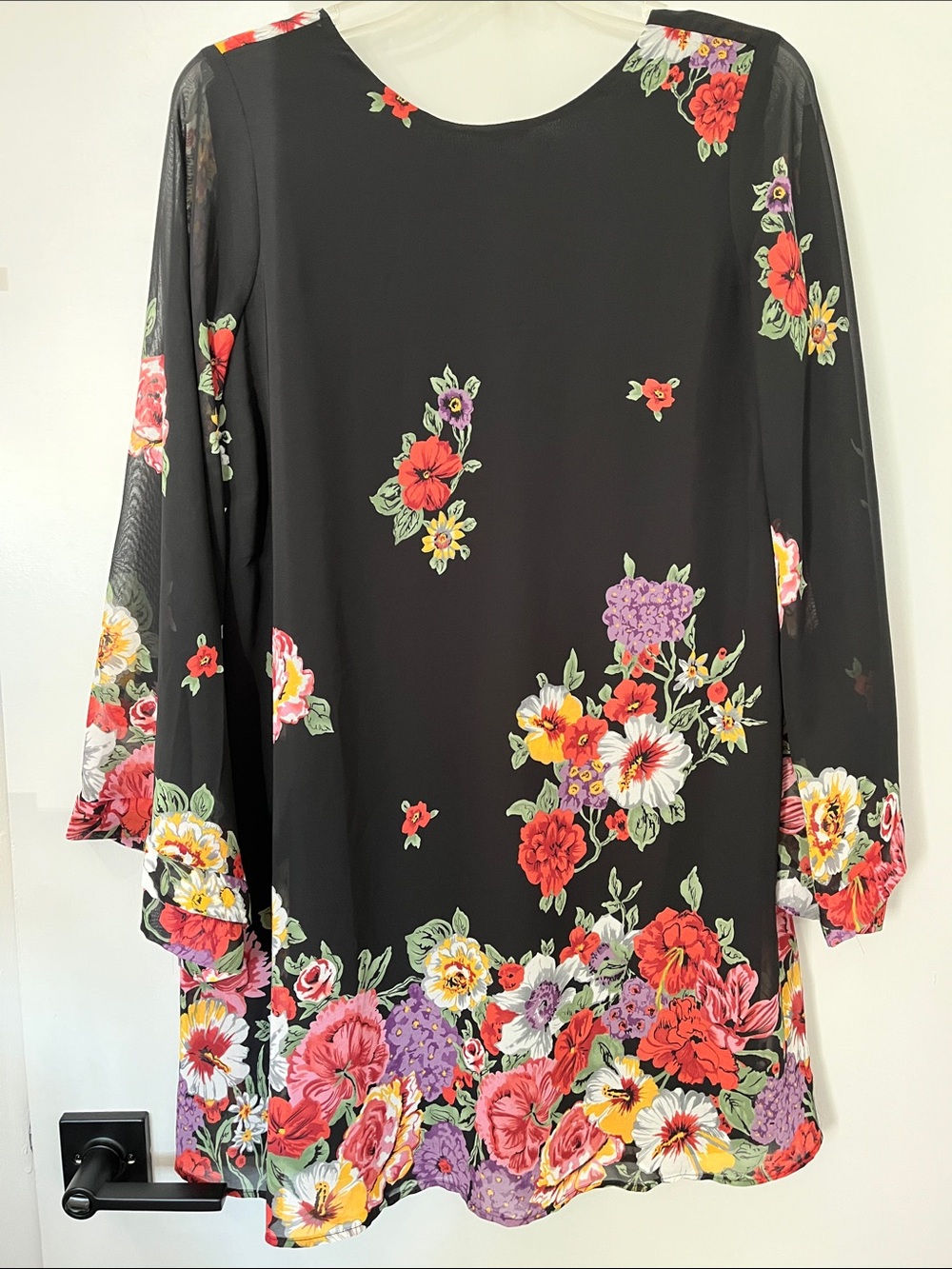 Show Me Your MuMu multi color Floral Bombshell dress